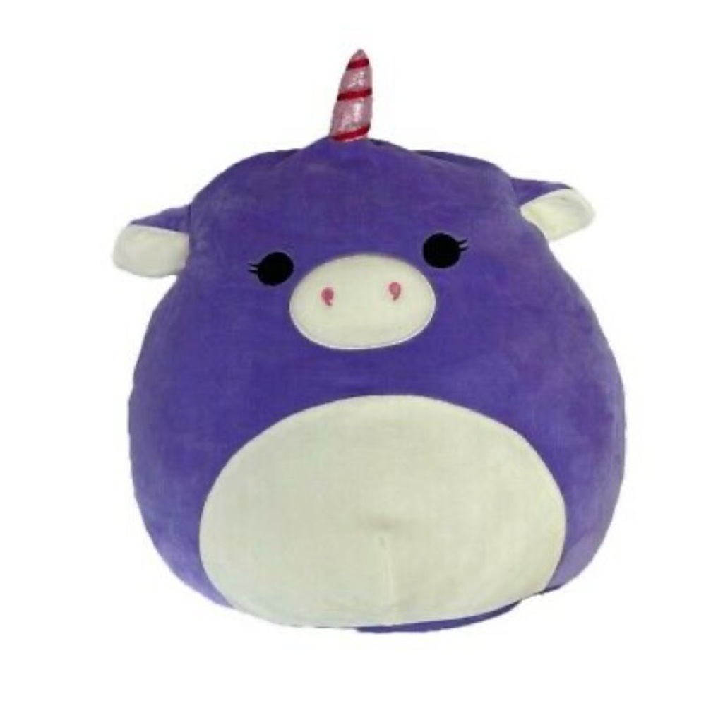 Squishmellow: Astrid the Purple Unicorn Purple 16" Plush Kellytoy Retired Rare.